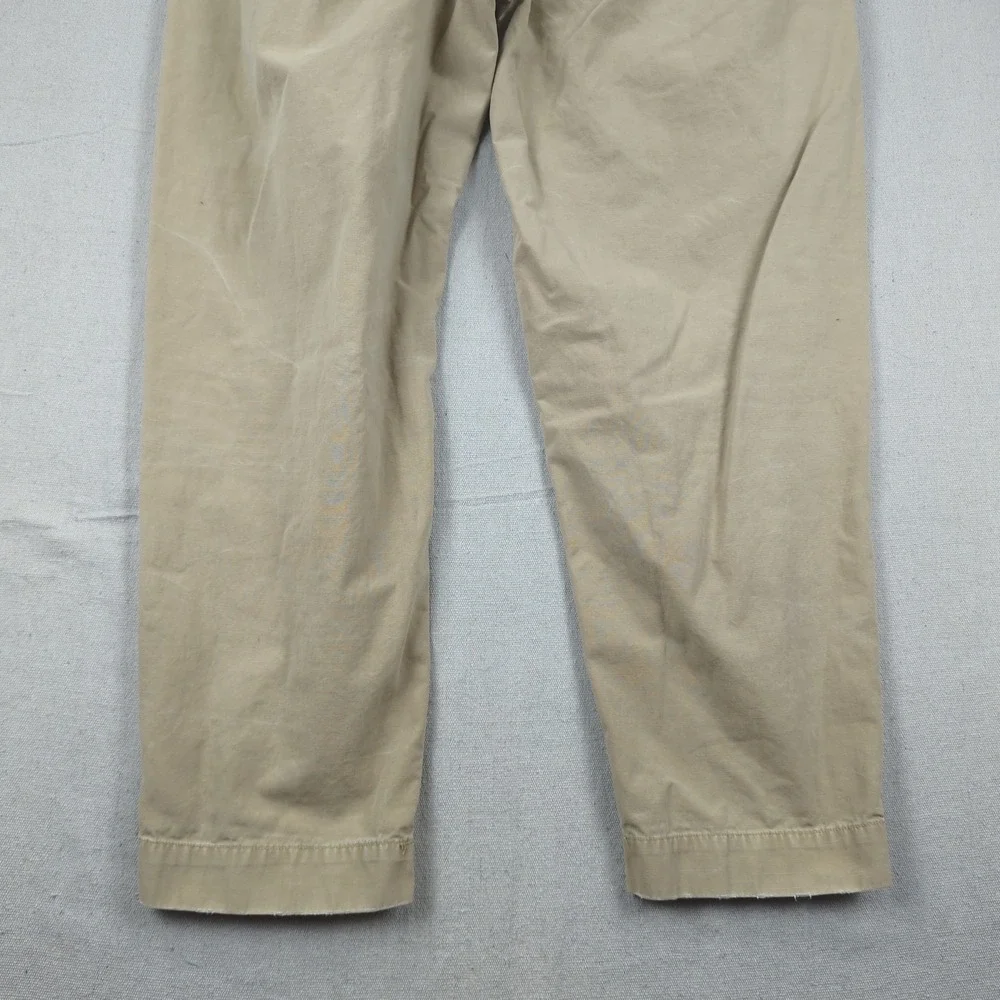 Polo Ralph Lauren Pants Mens 32x30 Khaki Belted Casual Preppy Outdoor‎
